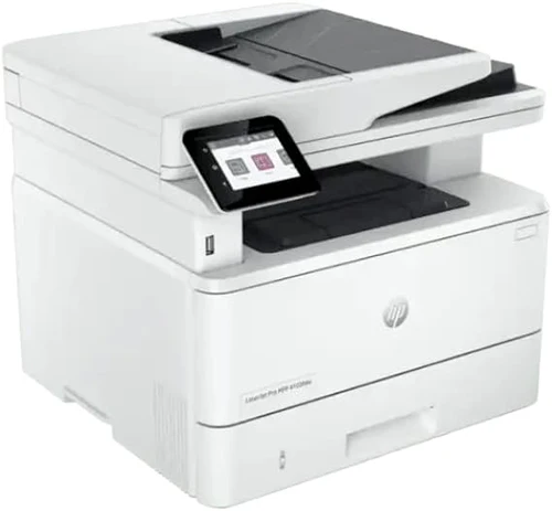 HP LaserJet Pro MFP 4103fdw Printer, Print, Copy, Scan and Fax - Duplex Printing, ADF, Duplex ADF Scanning, Wireless, Ethernet, USB Interface with LCD Touchscreen - 2Z629A