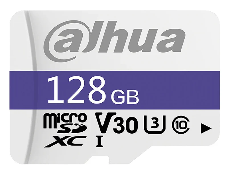 Dahua 128 GB Class C10, U3, V30 MicroSD Card - DHI-TF-C100/128GB