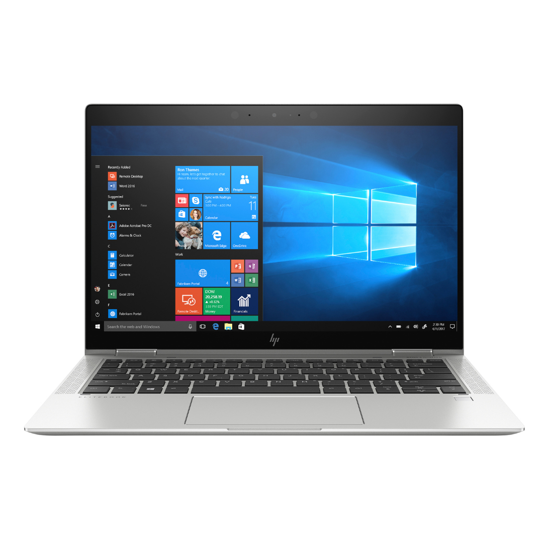 HP EliteBook x360 1030 G4: Intel® Core™ i7-8665U Hybrid (2-in-1) 33.8 cm (13.3") Touchscreen Full HD 16 GB LPDDR3-SDRAM 512 GB SSD Wi-Fi 6 (802.11ax) Windows 10 Pro