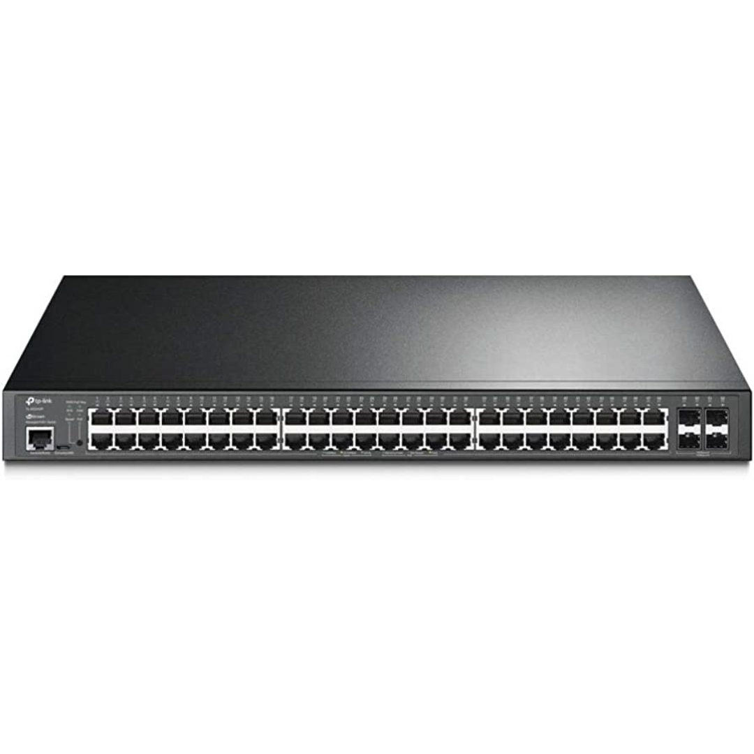 TP-Link 52-Port Gigabit L2+ Managed Switch with 48-Port PoE+ - TL-SG3452P