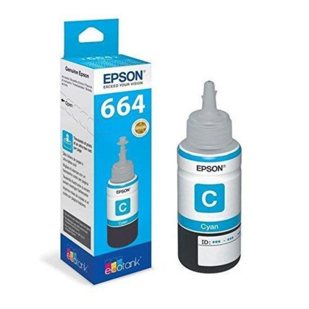 INK CART EPSON  T6642 Cyan  - C13T66424A