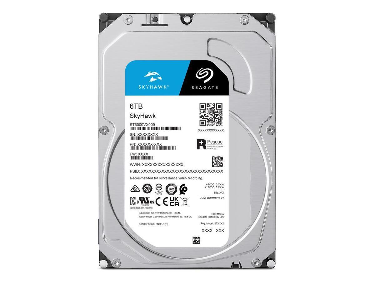 Seagate SkyHawk Internal Hard Drive 6GB Surveillance – ST6000VX009