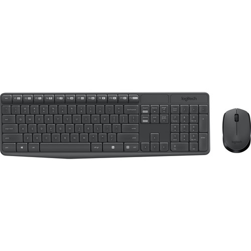 Logitech MK235 Wireless Keyboard and Mouse Combo - 920-007931