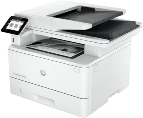 HP LaserJet Pro MFP 4103fdw Printer, Print, Copy, Scan and Fax - Duplex Printing, ADF, Duplex ADF Scanning, Wireless, Ethernet, USB Interface with LCD Touchscreen - 2Z629A