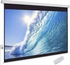 Auto Electric Projector Screen 300 x 300 cm ( 118 by 118 Inches)