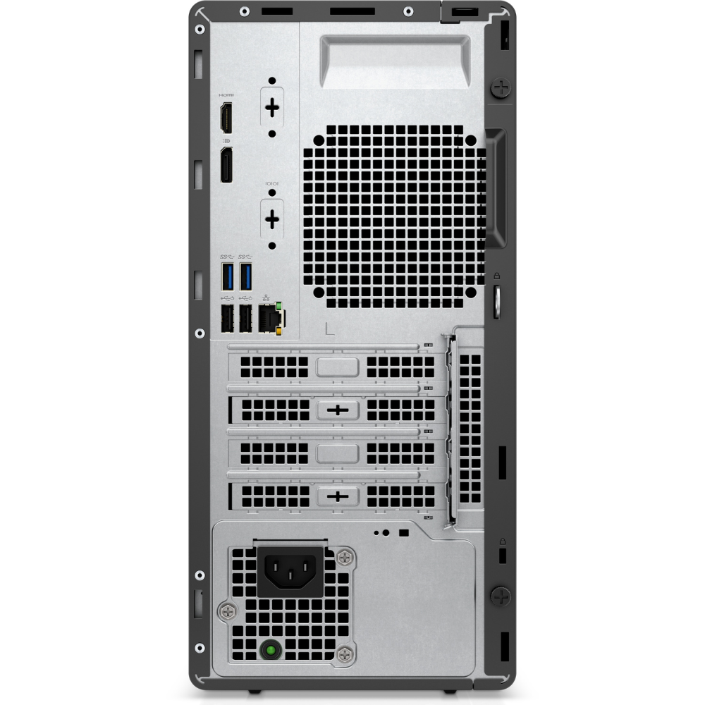 Dell OptiPlex 3000 Tower, Intel Core i5 12500, 4GB DDR4 3200, 256GB PCIe NVMe M.2 SSD, Ubuntu, DVD±RW, Wired Keyboard and Mouse, Black, 1 Year Warranty, No Monitor- N015O3000MTAC_EM