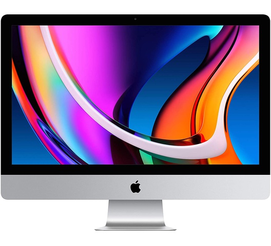 Apple Imac Core i5 10th Gen, 8GB RAM 2666 DDR4, 256GB SSD, 27" UHD (5120 x 2880), MacOS, AMD Radeon pro 5300 4GB Graphics, 1080P FHD Camera, Magic keyboard & Mouse- MXWT2B/A