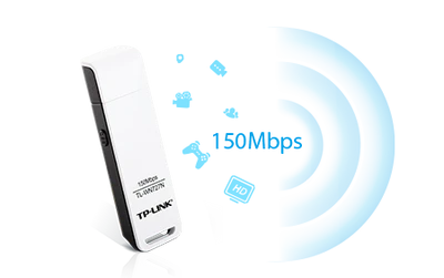 TP-Link TL-WN727N Wireless USB Adapter 150Mbps