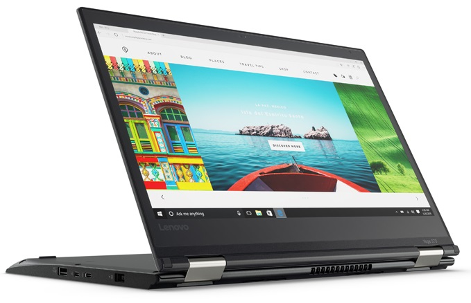 Lenovo ThinkPad Yoga 370 Intel® Core™ i5 i5-7500U Hybrid (2-in-1) 33.8 cm (13.3") Touchscreen Full HD 8 GB DDR4-SDRAM 256 GB SSD Wi-Fi 5 (802.11ac) Windows 10