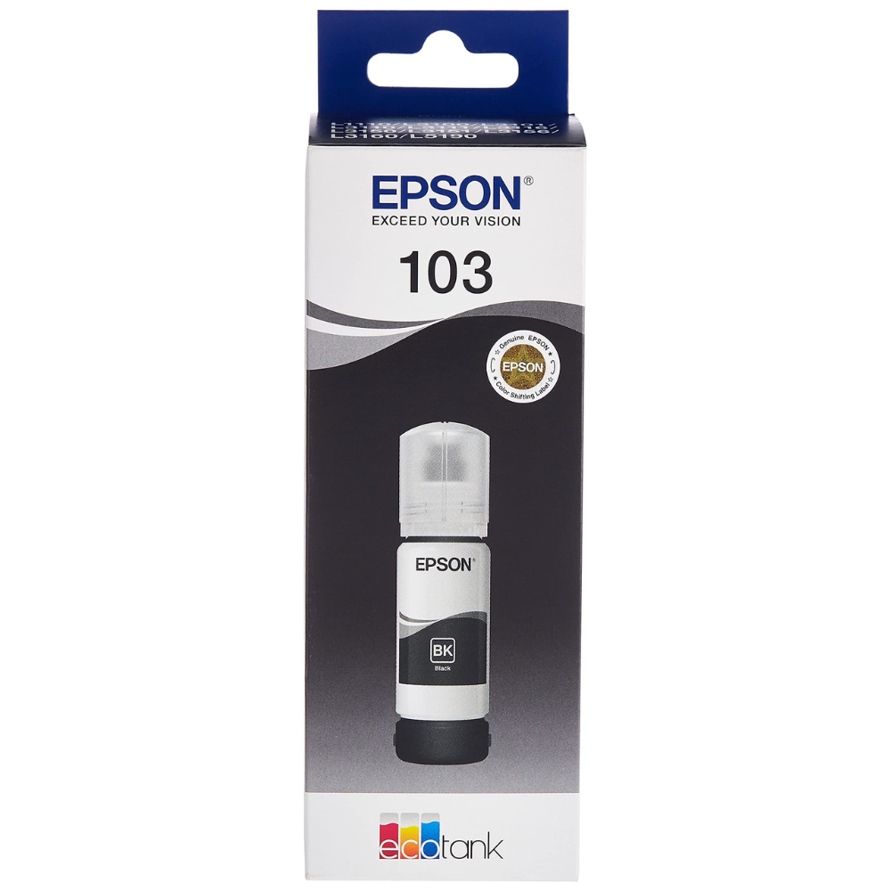 INK CART EPSON  103 Black – 65ml - C13T00S14A