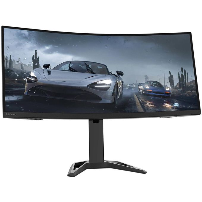 Lenovo G34w-30 34" UWQHD Curved Gaming Monitor Raven Black-66F1GAC1AE