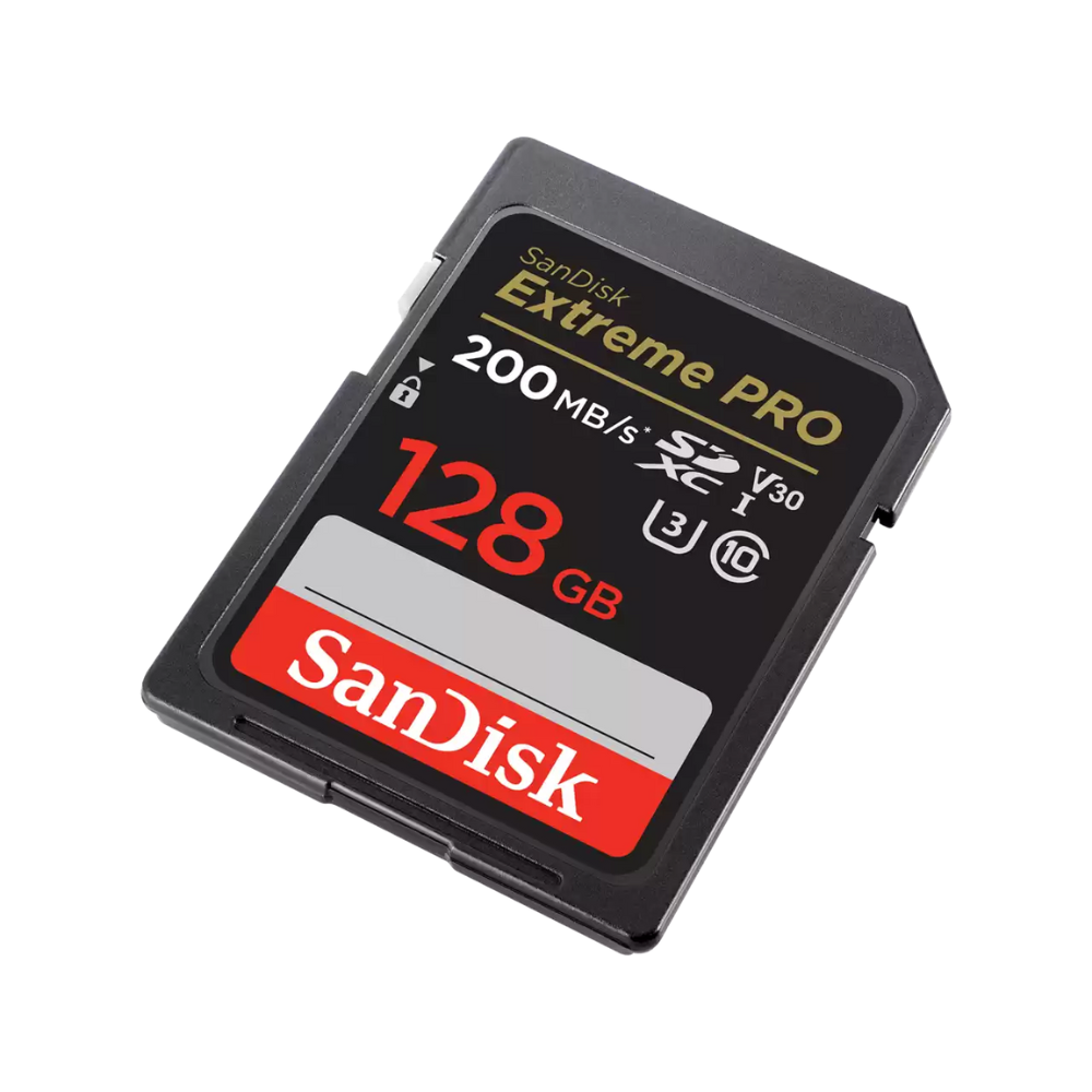 SanDisk Extreme PRO 128GB SDXC UHS-I Card 200 MBPs - SDSDXXD-128G-GN4IN