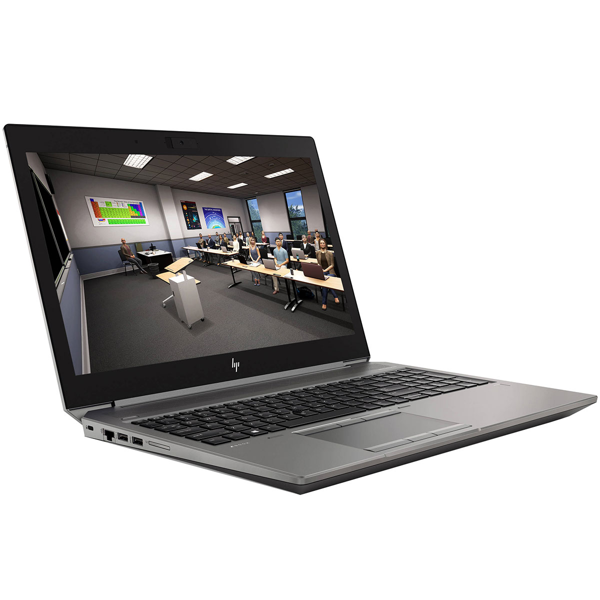 HP ZBook 15 G6 Intel® Core™ i7-9850H Mobile workstation 39.6 cm (15.6") 32 GB DDR4-SDRAM 512 GB SSD, 4GB GDDR5 NVIDIA Quadro® T1000 Graphics Wi-Fi 6 (802.11ax) Windows 10 Pro