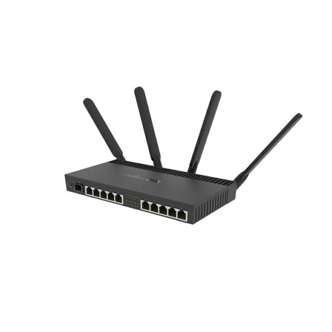MikroTik RB4011 Ethernet 10-Port Gigabit Router- RB4011iGS+RM