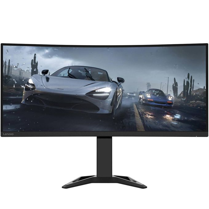 Lenovo G34w-30 34" UWQHD Curved Gaming Monitor Raven Black-66F1GAC1AE