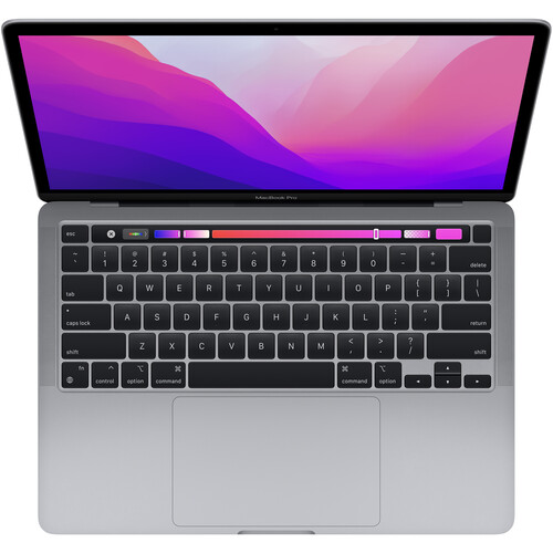 Apple Macbook Pro M2 Chip Next Gen - 8 Core CPU – 10 Core GPU, 16GB RAM, 1TB SSD, 13.3", WQXGA (2560 x 1600), MacOs Monterey 12, 720P HD Camera, Touchbar & Touch ID, Backlit Keyboard- Z16R00038
