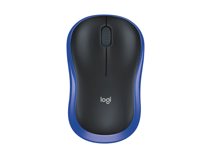 Logitech M185 Wireless Mouse - Blue - 910-002236