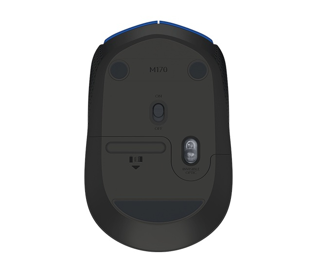 Logitech M171 Wireless Mouse Blue Grey  - 910-006866