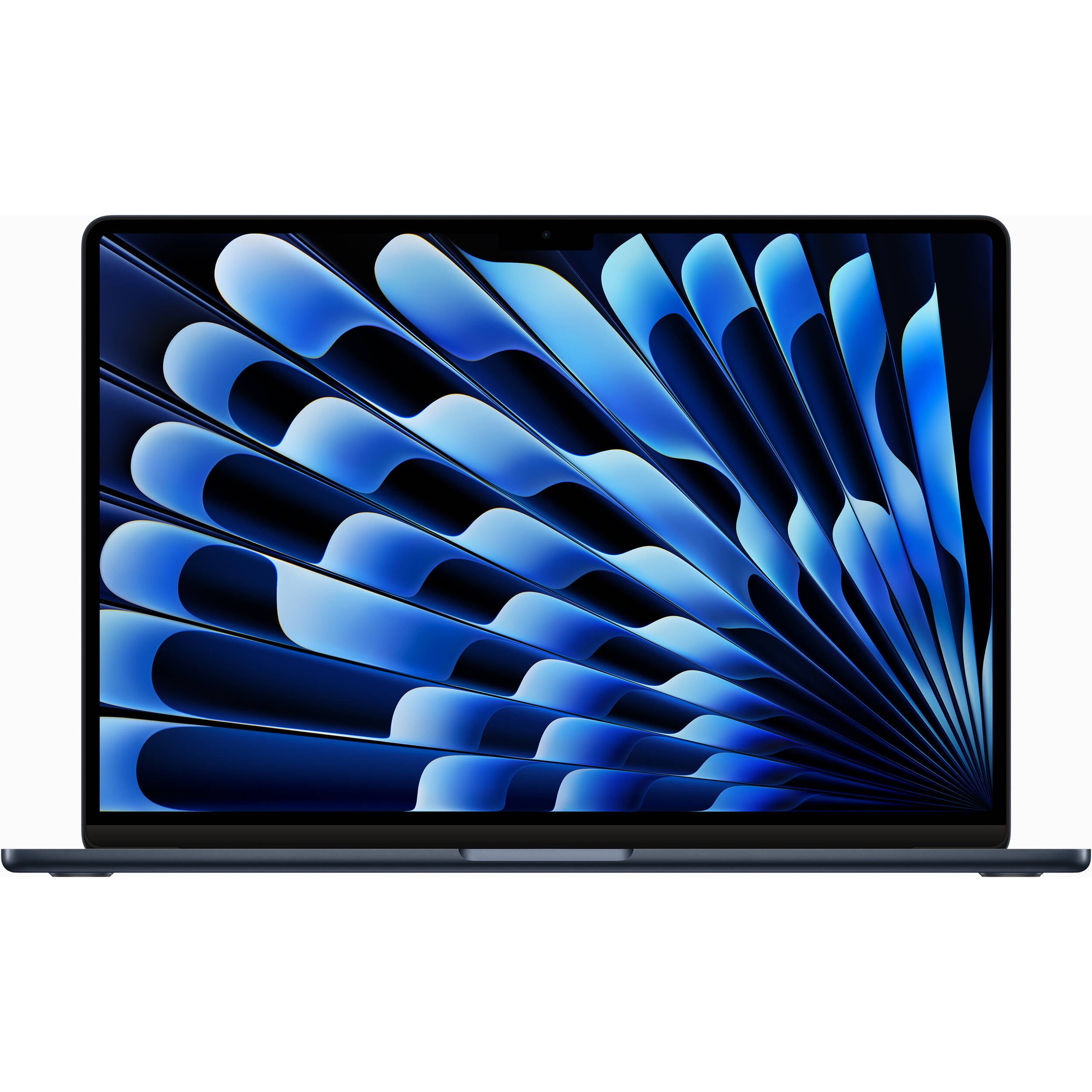 Apple Macbook Air M2 chip 8 core CPU - 10 core GPU, 8GB RAM, 256GB SSD, MacOS Monterey 12, 15.3”, Retina Display (2560 x 1664),1080P FHD camera, Fingerprint reader, Backlit keyboard- MQKW3LL/A