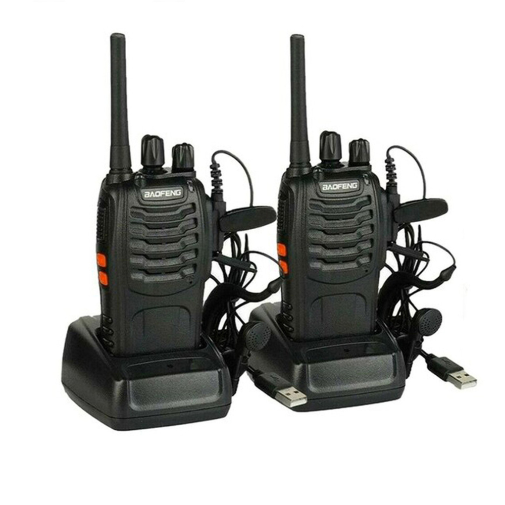 BaoFeng BF-888S Walkie Talkie Portable Two-Way Radio 2pcs Long Range 16 Channels Two Way Radio