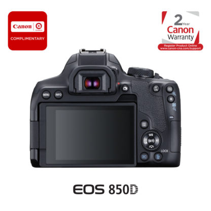 Canon EOS 850D DSLR Camera with 18-55mm Lens