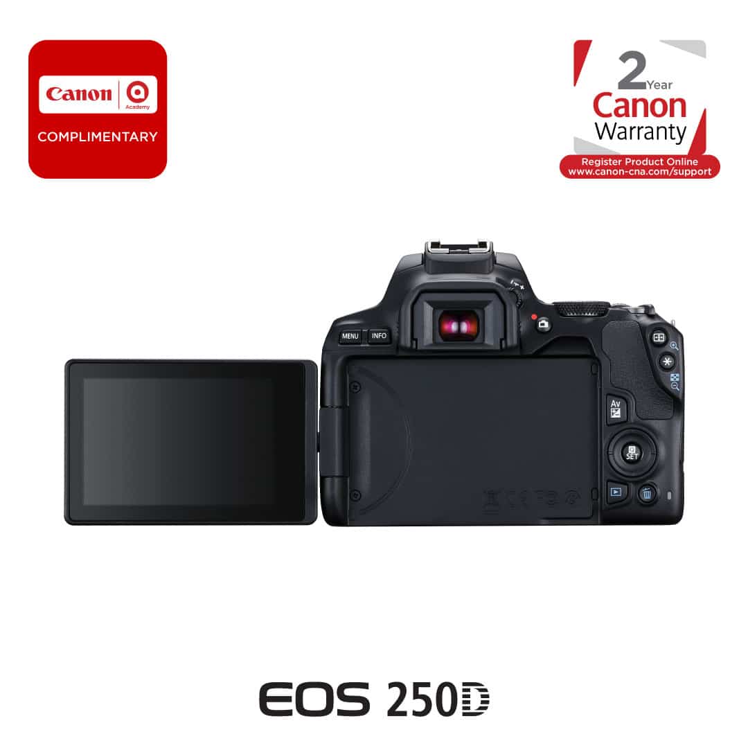 Canon EOS 250D DSLR Camera with EF-S 18-55mm f/3.5-5.6 III Lens