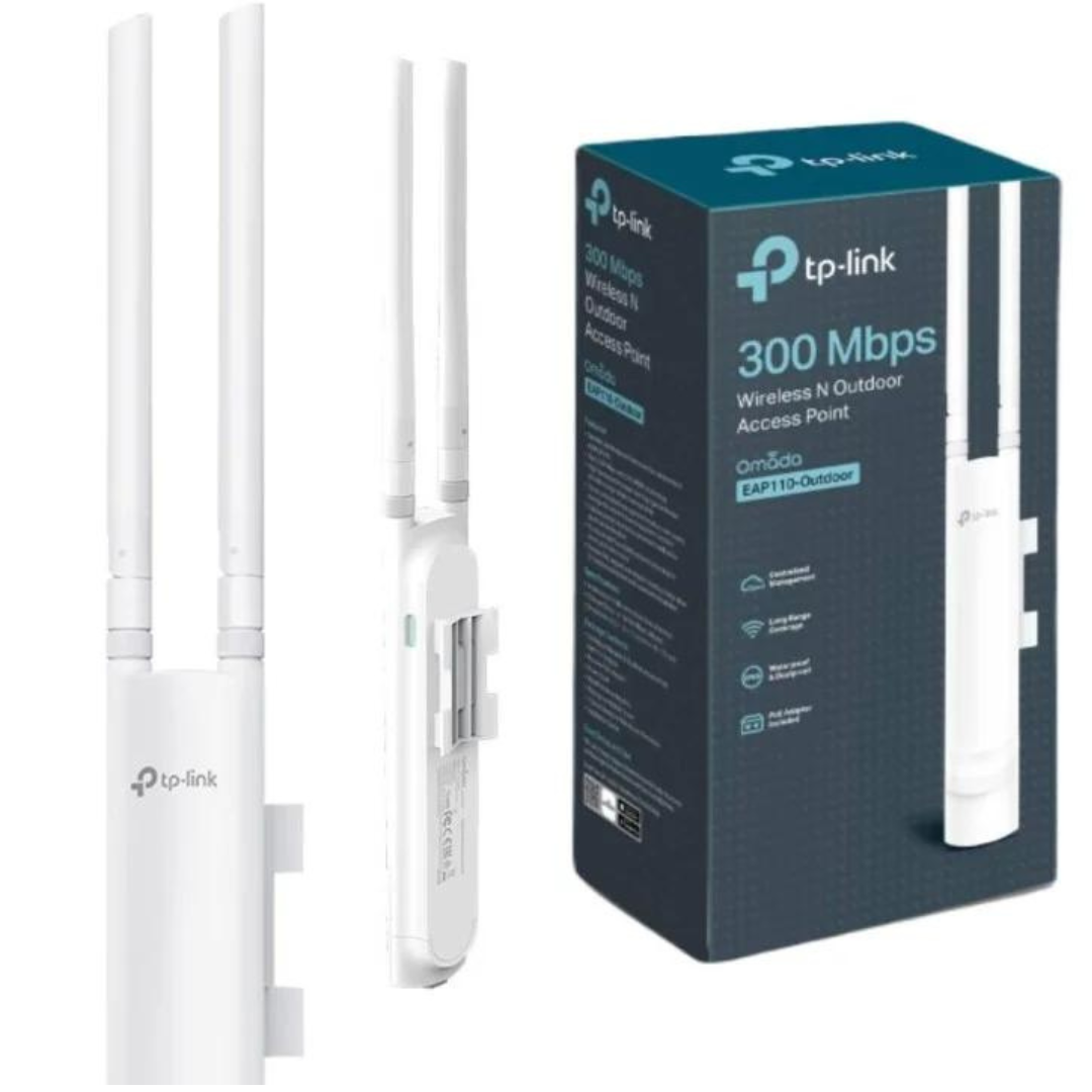 TP-Link EAP110-Outdoor 300 Mbps Outdoor Wi-Fi Access Point- TL-EAP110-OUTDOOR