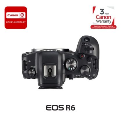 Canon EOS R6 Mirrorless Digital Camera (Body Only)