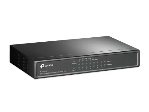 TP-LinkTL-SG1008P 8-port 10/1000Mbps Desktop PoE Switch, 4 PoE ports