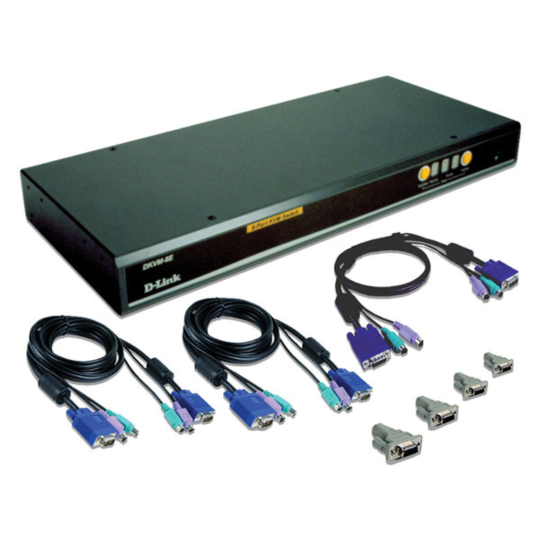 D-Link DKVM-CB 1M Cable Kit for DKVM Products- DKVM-CB