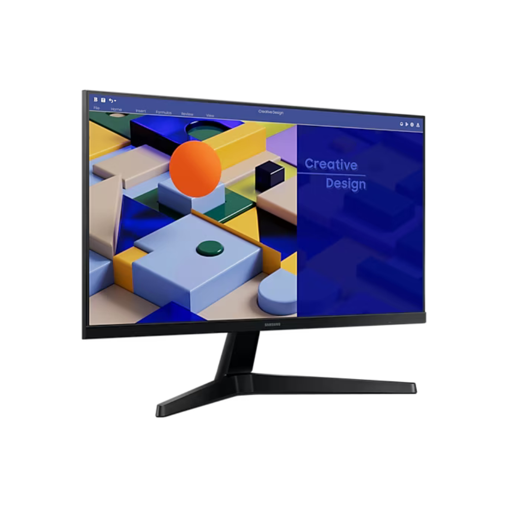 Samsung Essential 24" FHD Monitor , Black Color, Connectivity 1 VGA HDMI 1.4 - LS24C310EAMXUE