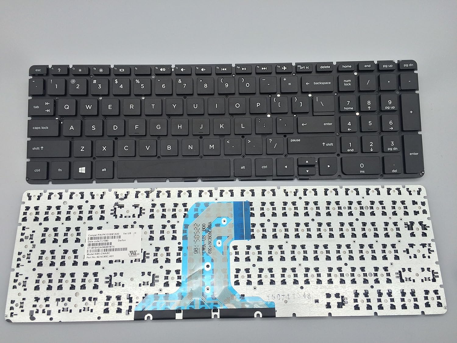 HP 250 G4 Laptop Replacement Keyboard