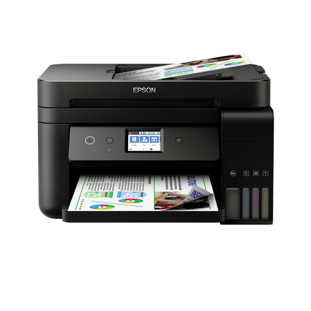 Epson L6290 Ink tank Printer, Print, Copy, Scan and Fax, Duplex Printing - ADF, Wi-Fi, Wi-Fi Direct, Ethernet, USB Interface with LCD Touchscreen - C11CJ60408