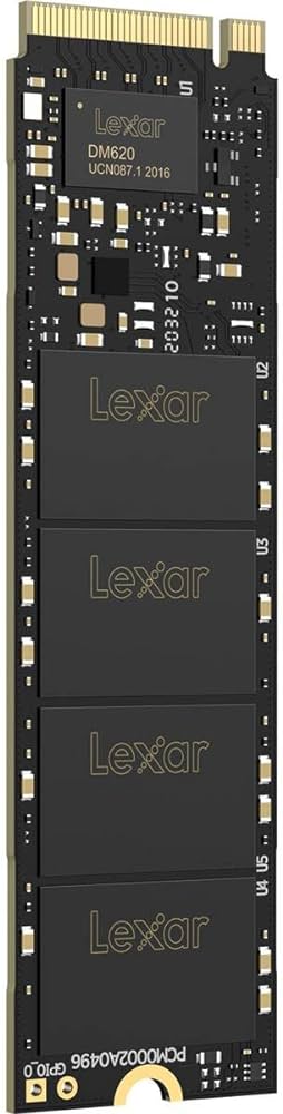 Lexar LNM620 Internal SSD M.2 PCIe Gen 3*4 NVMe 2280 – 256GB – LNM620X256G-RNNNG