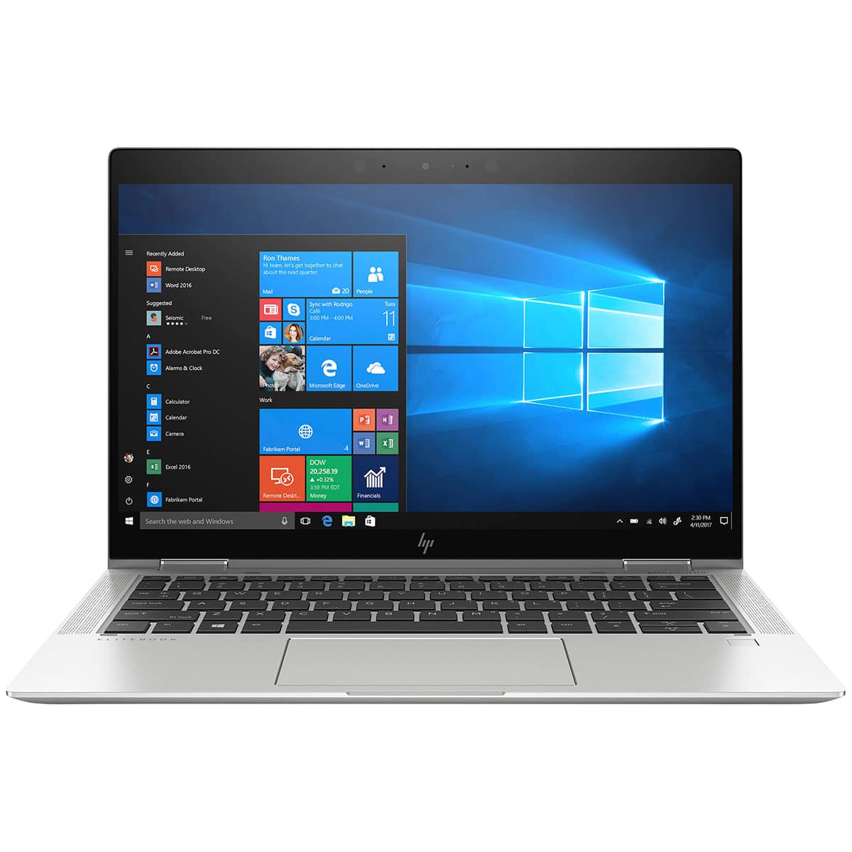 Refurbished HP EliteBook x360 1030 G4 Intel® Core™ i5 i5-8265U Hybrid (2-in-1) 33.8 cm (13.3") Touchscreen Full HD 8 GB LPDDR3-SDRAM 256 GB SSD Wi-Fi 6 (802.11ax) Windows 10 Pro