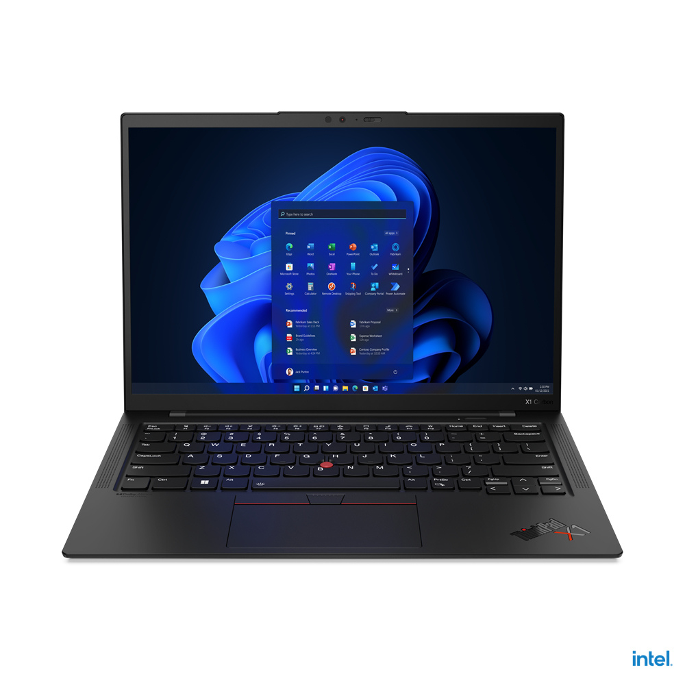 Lenovo ThinkPad X1 Carbon G10 Intel® Core™ i7 i7-1255U Laptop 35.6 cm (14") WUXGA 16 GB LPDDR5-SDRAM 512 GB SSD Wi-Fi 6E (802.11ax) Windows 11 Pro - 21CBOOCUS