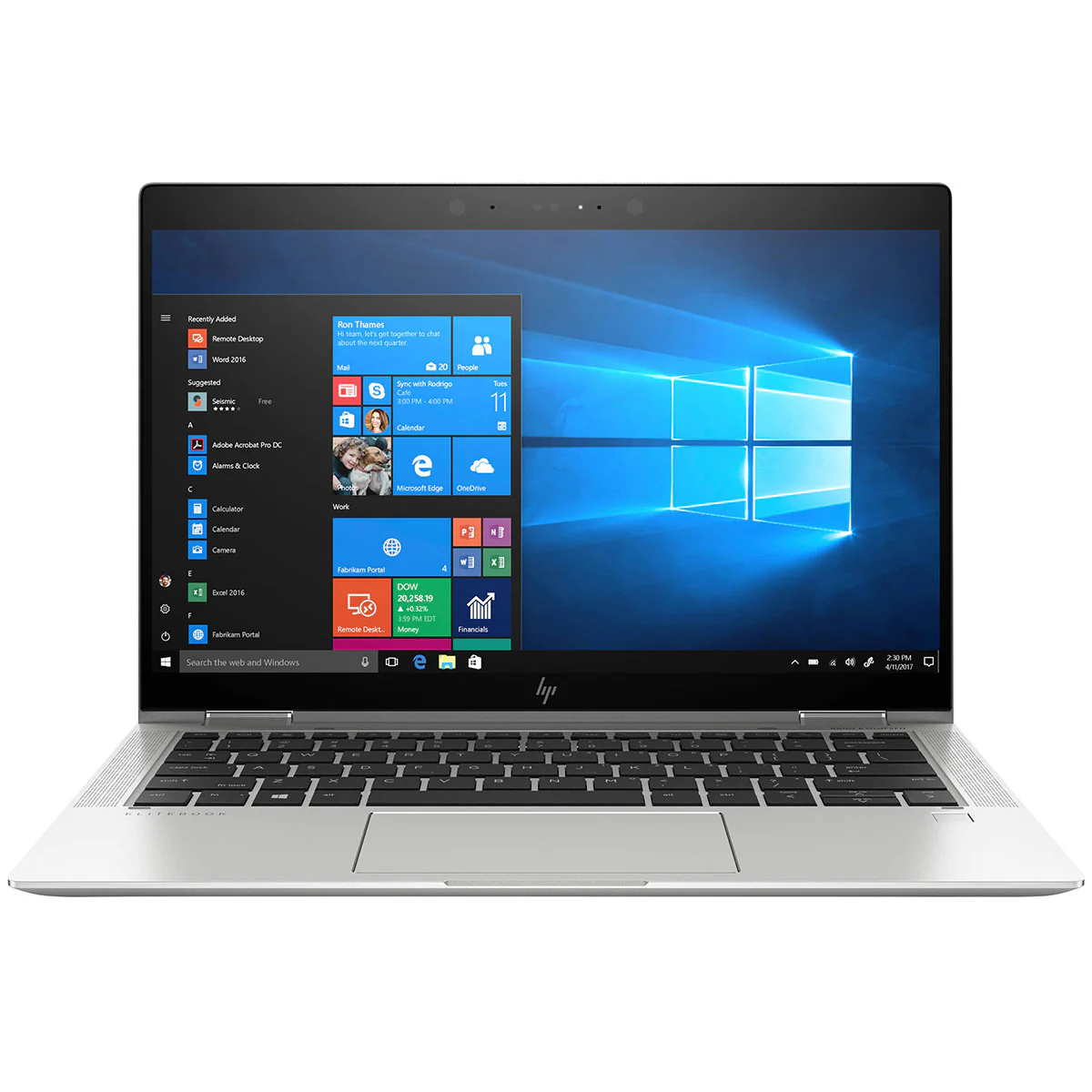 HP EliteBook x360 1030 G3 Intel® Core™ i7-8650U Laptop 33.8 cm (13.3") Touchscreen Full HD 16 GB LPDDR3-SDRAM 512 GB SSD Windows 10 Pro