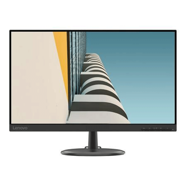 Lenovo C27-30 Monitor 27 Inches FHD VA, 75 Hz, 5ms 3-Side Borderless Input Connectors VGA+HDMI - Raven Black