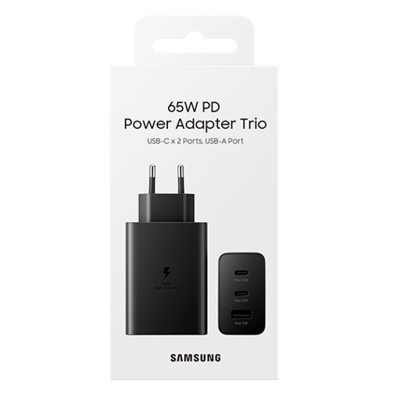 Samsung 65W Power Adapter Trio