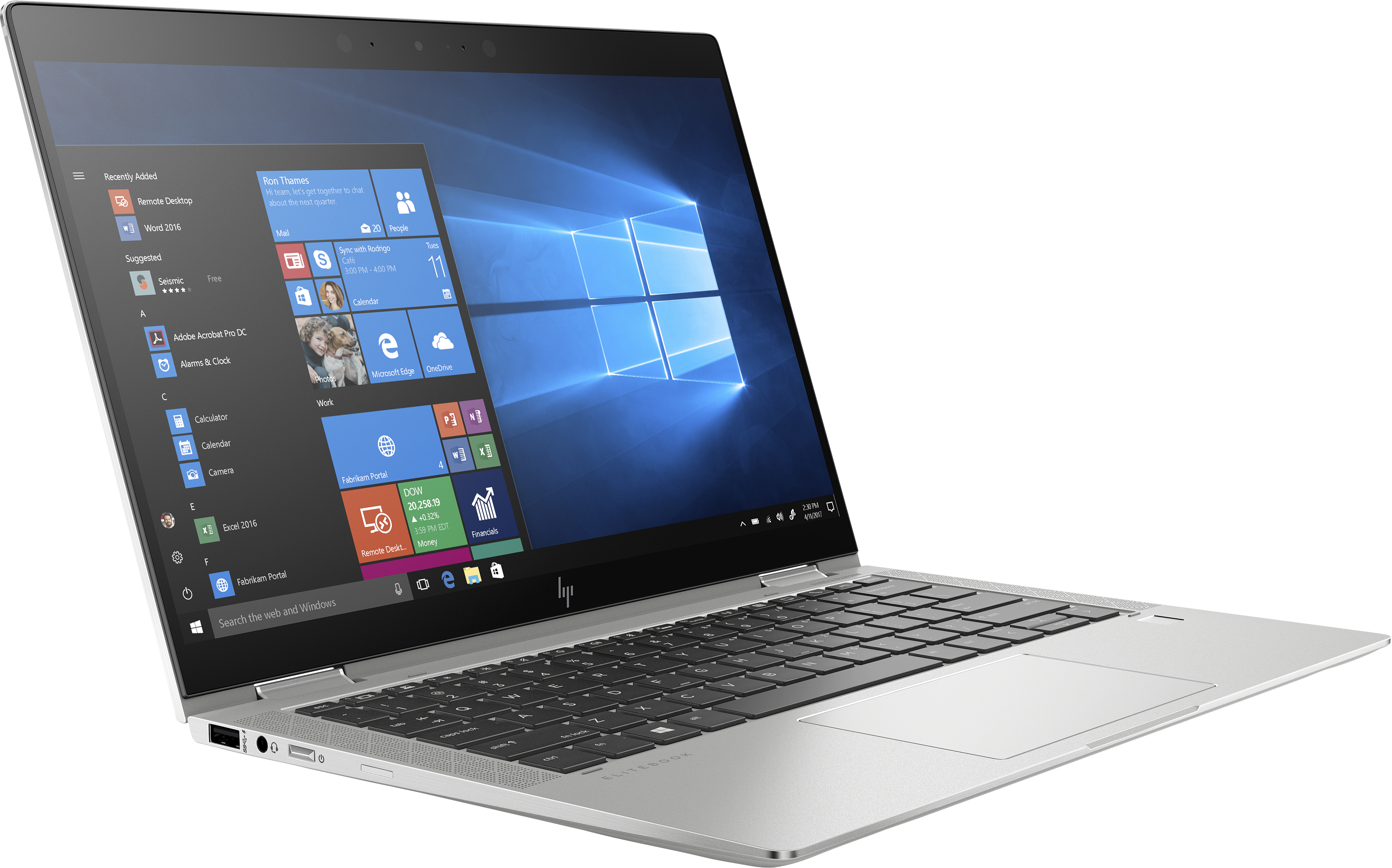 HP EliteBook x360 1030 G4 Intel® Core™ i7 i7-8565U Hybrid (2-in-1) 33.8 cm (13.3") Touchscreen Full HD 16 GB LPDDR3-SDRAM 512 GB SSD Wi-Fi 6 (802.11ax) Windows 10 Pro