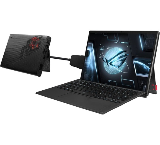 ASUS ROG Flow Z13 GZ301ZC-LD110W Intel® Core™ i7-12700H Hybrid (2-in-1) 34 cm (13.4") Touchscreen WUXGA 16 GB LPDDR5-SDRAM 512 GB SSD 4GB NVIDIA GeForce RTX 3050 Wi-Fi 6E (802.11ax) Windows 11 Home