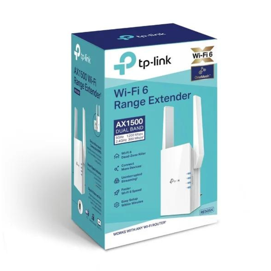 TP-Link AX1500 Wi-Fi Range Extender – TL-RE505X
