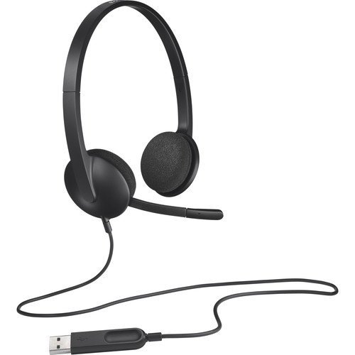 Logitech H340 USB Headset with Noise Cancelling Mic - 981-000475