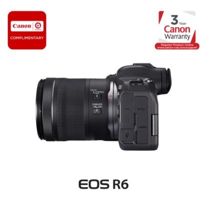 Canon EOS R6 Mirrorless Digital Camera with 24-105mm f/4-7.1 Lens