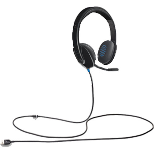 Logitech H540 USB Headset with Noise- Cancelling Mic - 981-000480