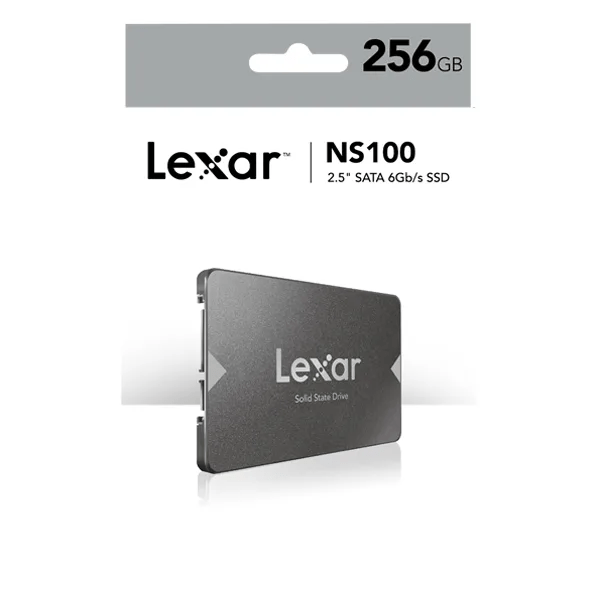 Lexar NS100 2.5” SATA Internal SSD – 256GB – LNS100-256RB