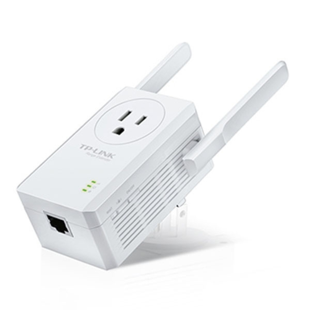 TP-Link 300Mbps Wireless N Wall Plugged Range Extender with AC Passthrough – TL-WA860RE