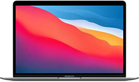 Apple MacBook Air M1 Chip Laptop 33.8 cm (13.3") 8 GB 256 GB SSD Wi-Fi 6 (802.11ax) macOS Big Sur- MGN63HN/A