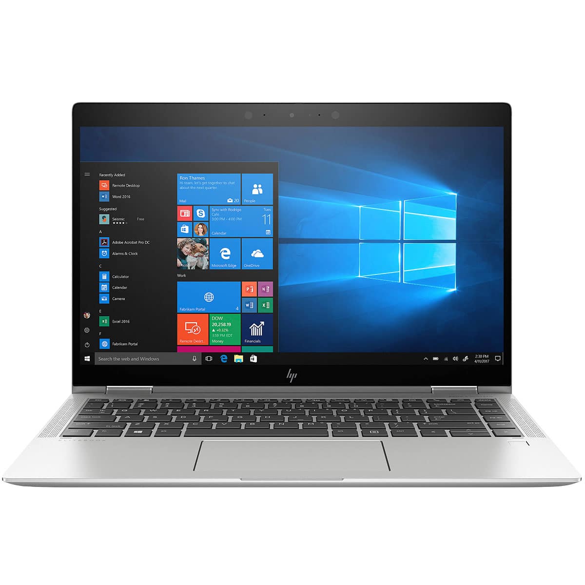 Refurbished HP EliteBook x360 1030 G2 Intel® Core™ i7-7600U Hybrid (2-in-1) 33.8 cm (13.3") Full HD 16 GB DDR4-SDRAM 512 GB SSD Wi-Fi 5 (802.11ac) Windows 10 Pro