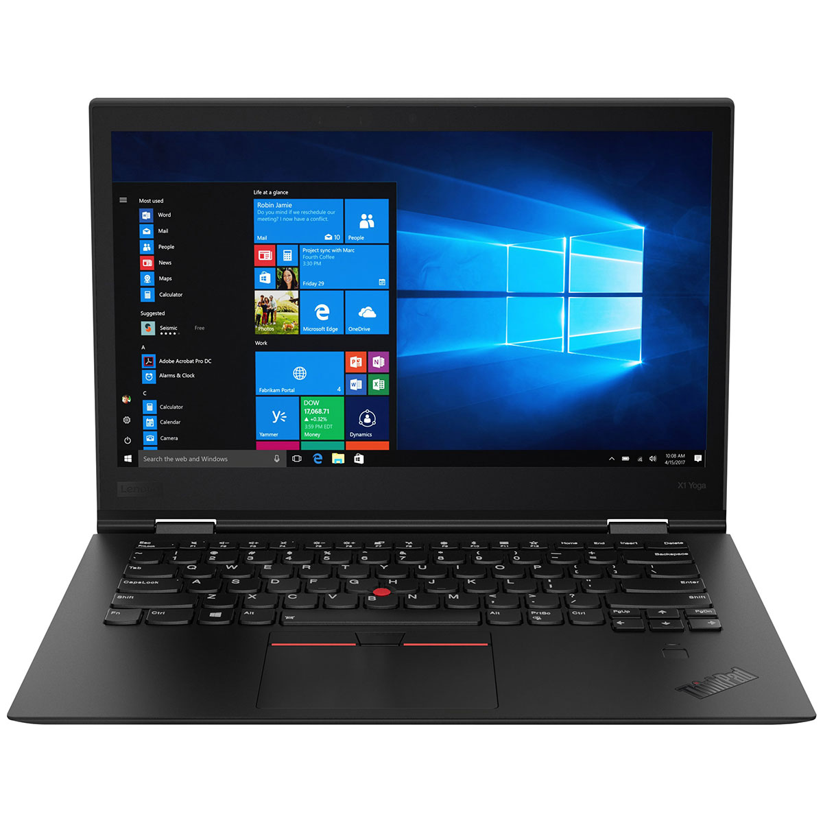 Lenovo ThinkPad Yoga 370 Intel® Core™ i5-7200U Hybrid (2-in-1) 33.8 cm (13.3") Touchscreen Full HD 8 GB DDR4-SDRAM 256 GB SSD Windows 10 Pro